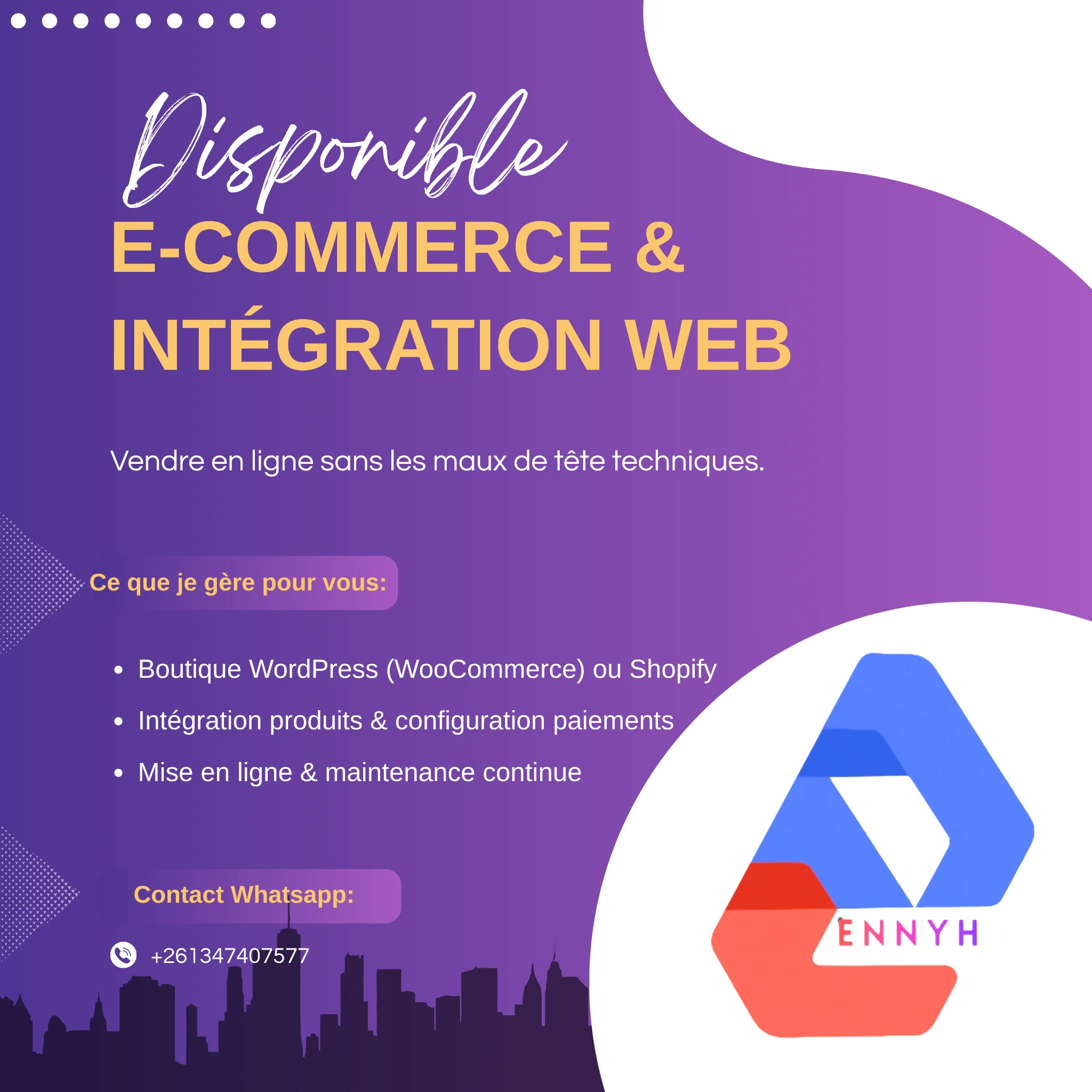 Réalisation Canva — E-commerce & intégration web