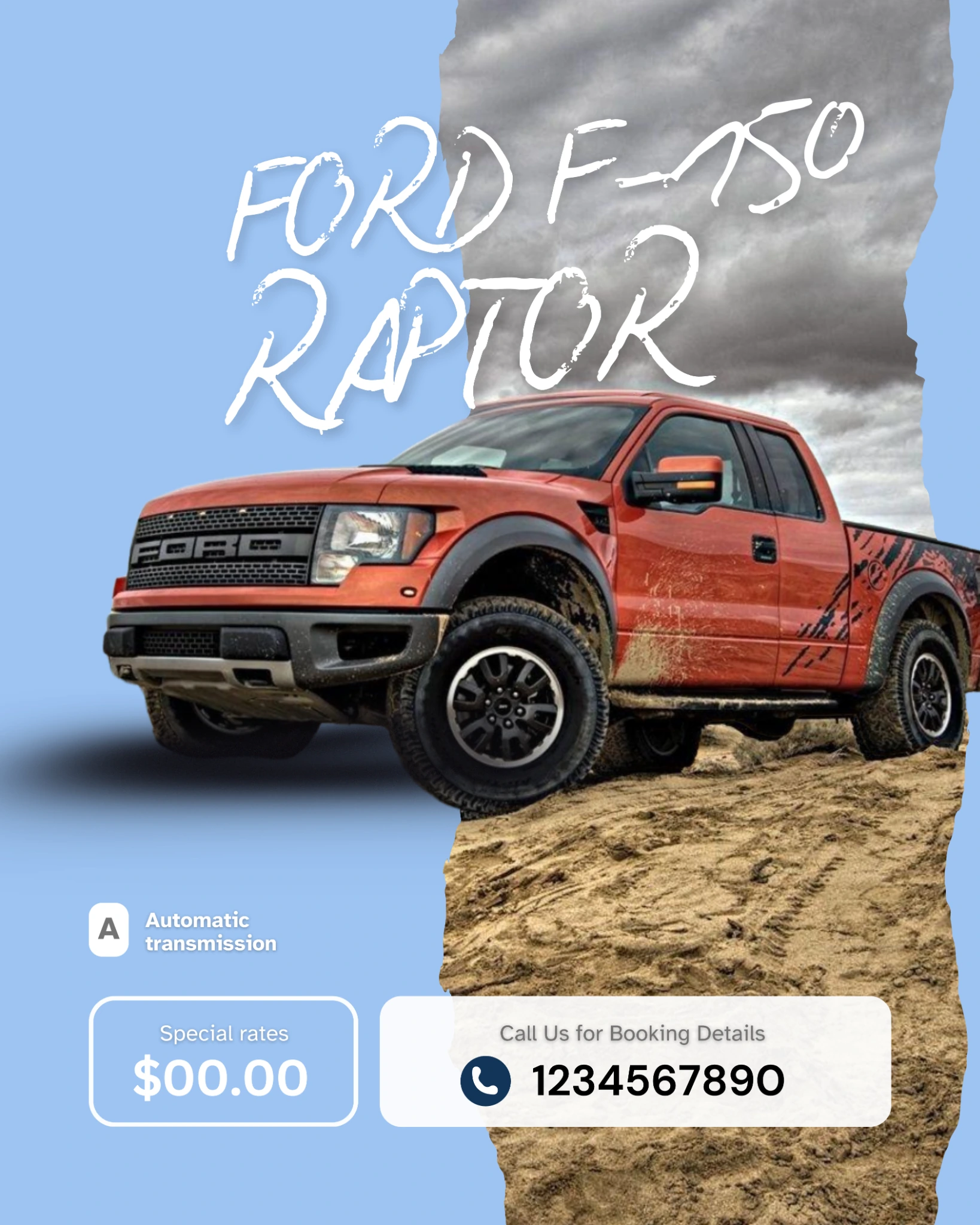 Création graphique — Ford F-150 Raptor