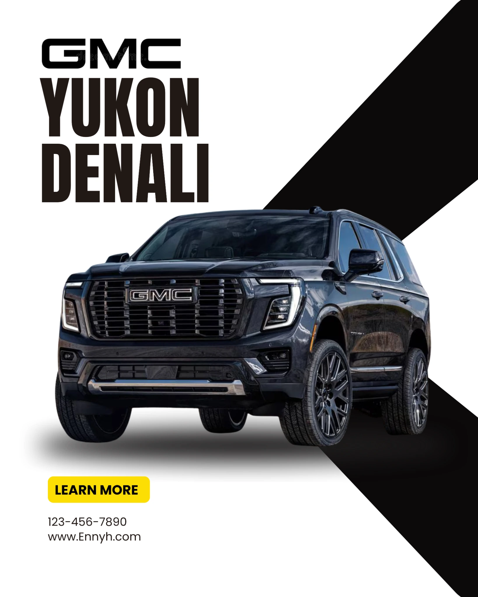Création graphique — GMC Yukon Denali